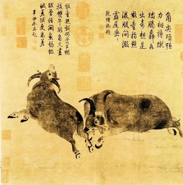 肉質画【牛】油彩画 ?media_id=2914481208222856058