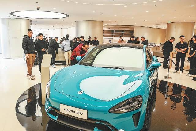 小米汽车首批销售门店开业_搜狐汽车_搜狐网