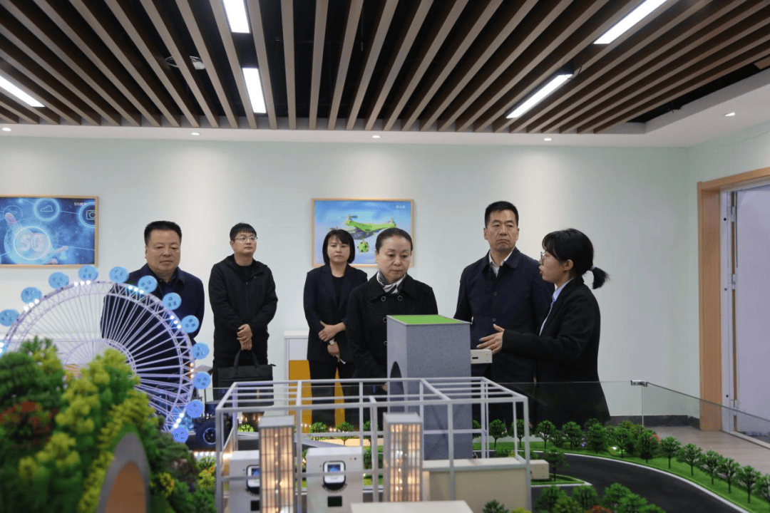 咸阳市副市长蒋彬凤一行莅临咸阳市实验中学检查心理健康教育工作