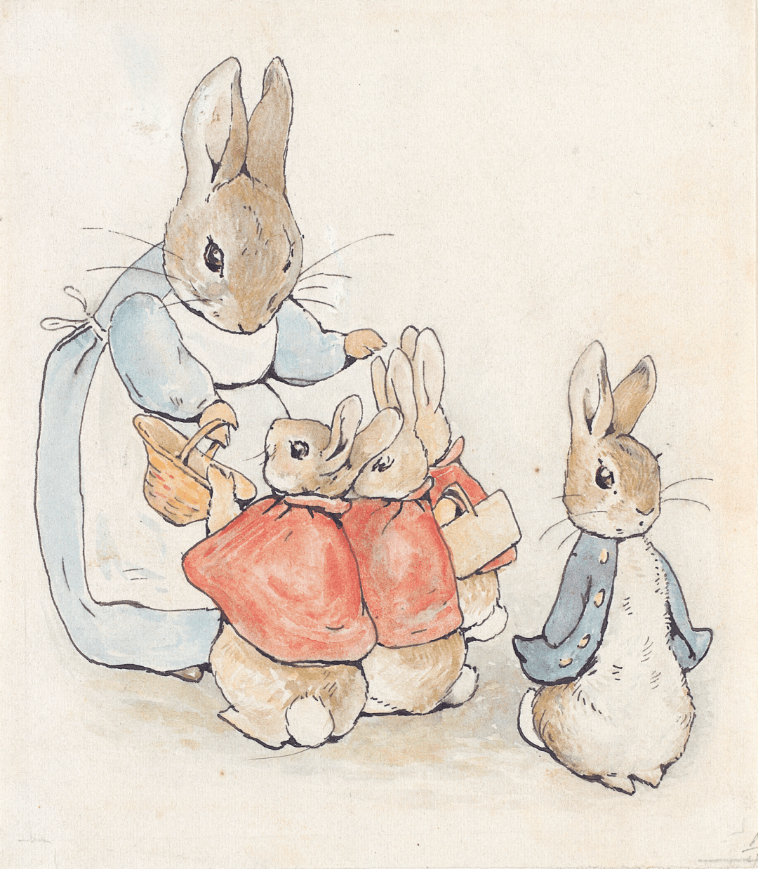 可可爱爱～比得兔背后的硬核女性,来自一百年前的审美暴击!