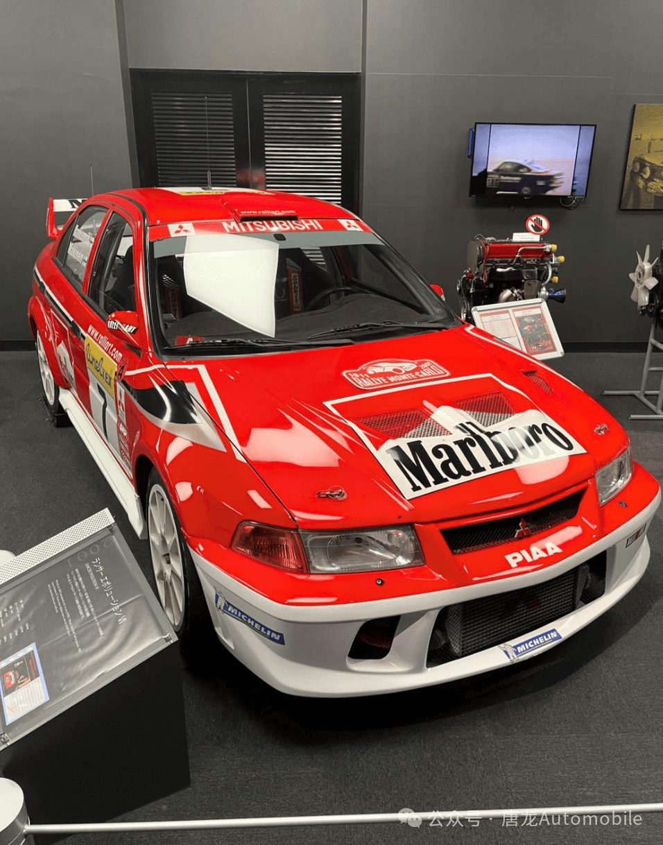 【jdm赛车系列】三菱众神殿!史泰龙三辆lancer wrc赛车还有.