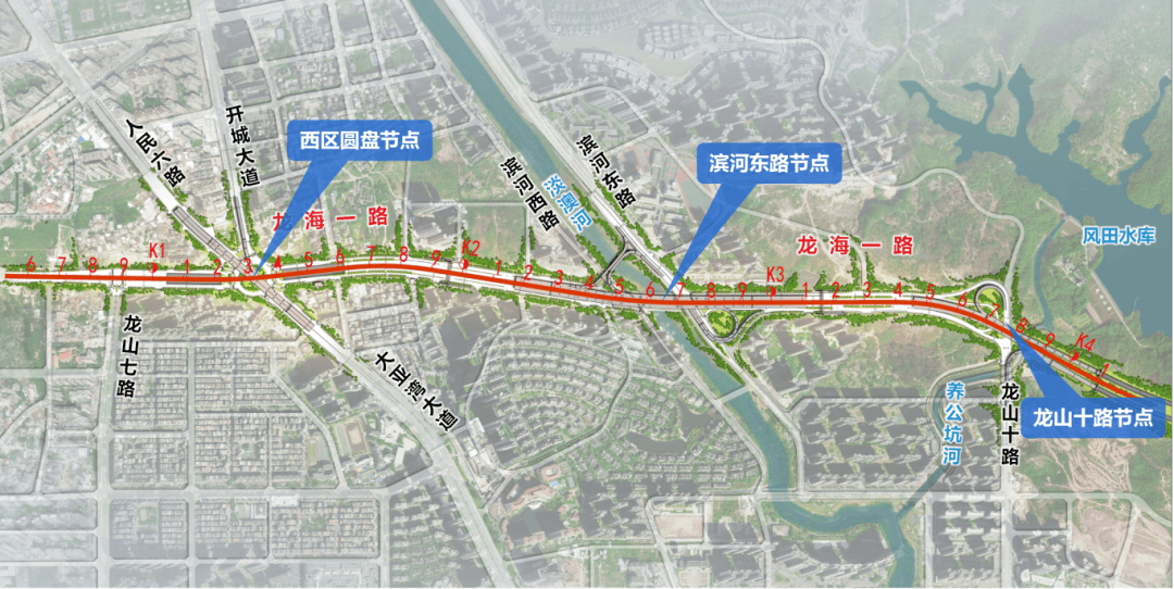 茶惠大道线路图图片