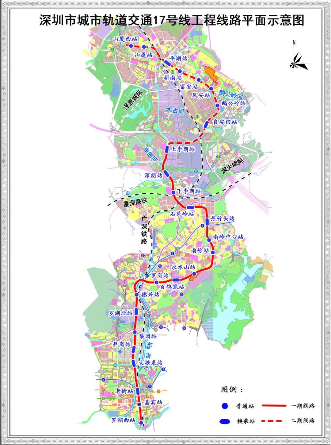 布吉三联村地铁规划图片