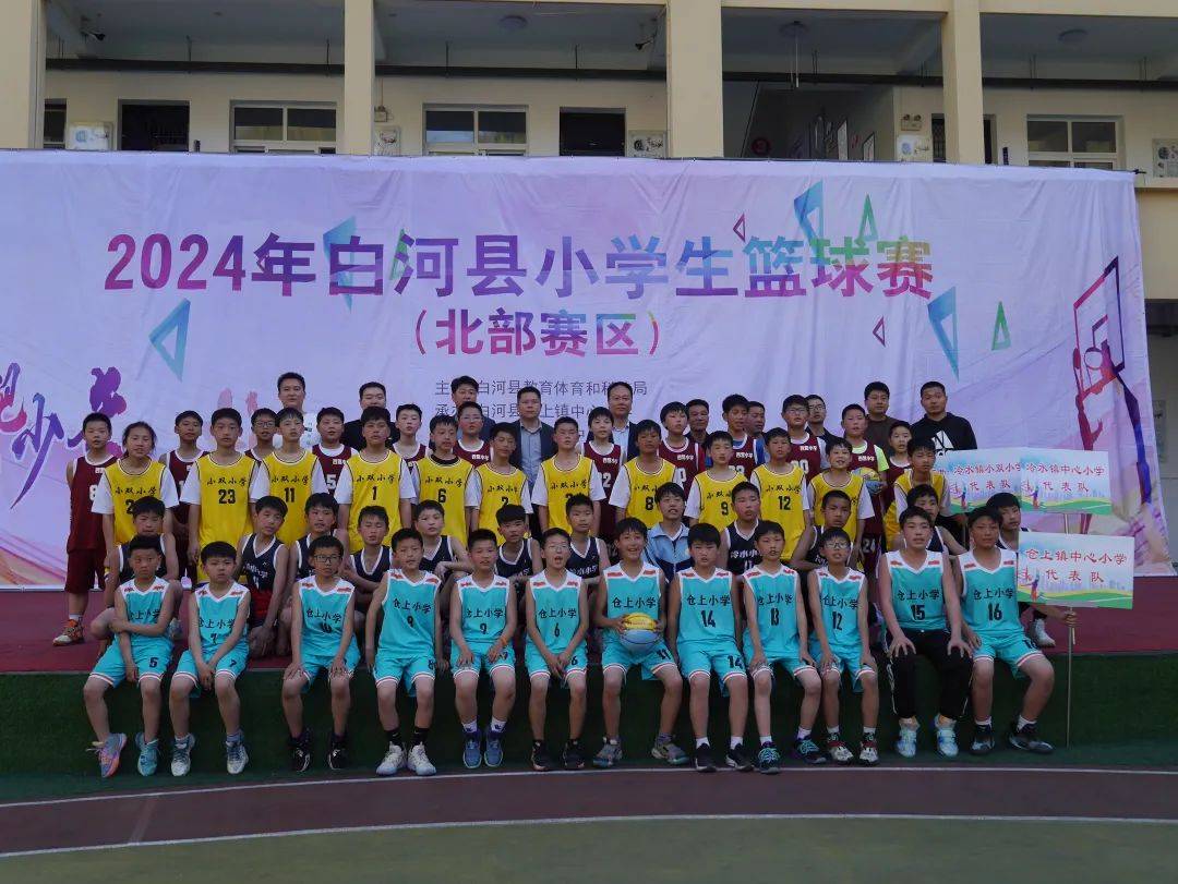 2024年白河县小学生篮球赛北部赛区预赛圆满落幕