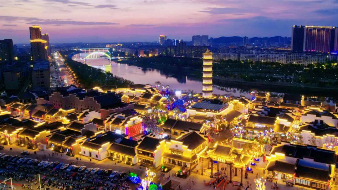 宜春!越夜越美丽!_灯光_夜晚_夜景