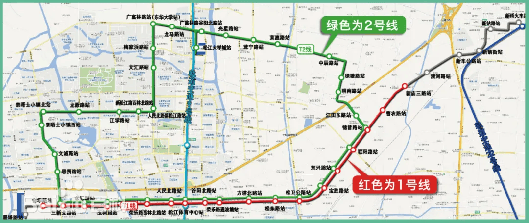 松江新桥地铁规划图片