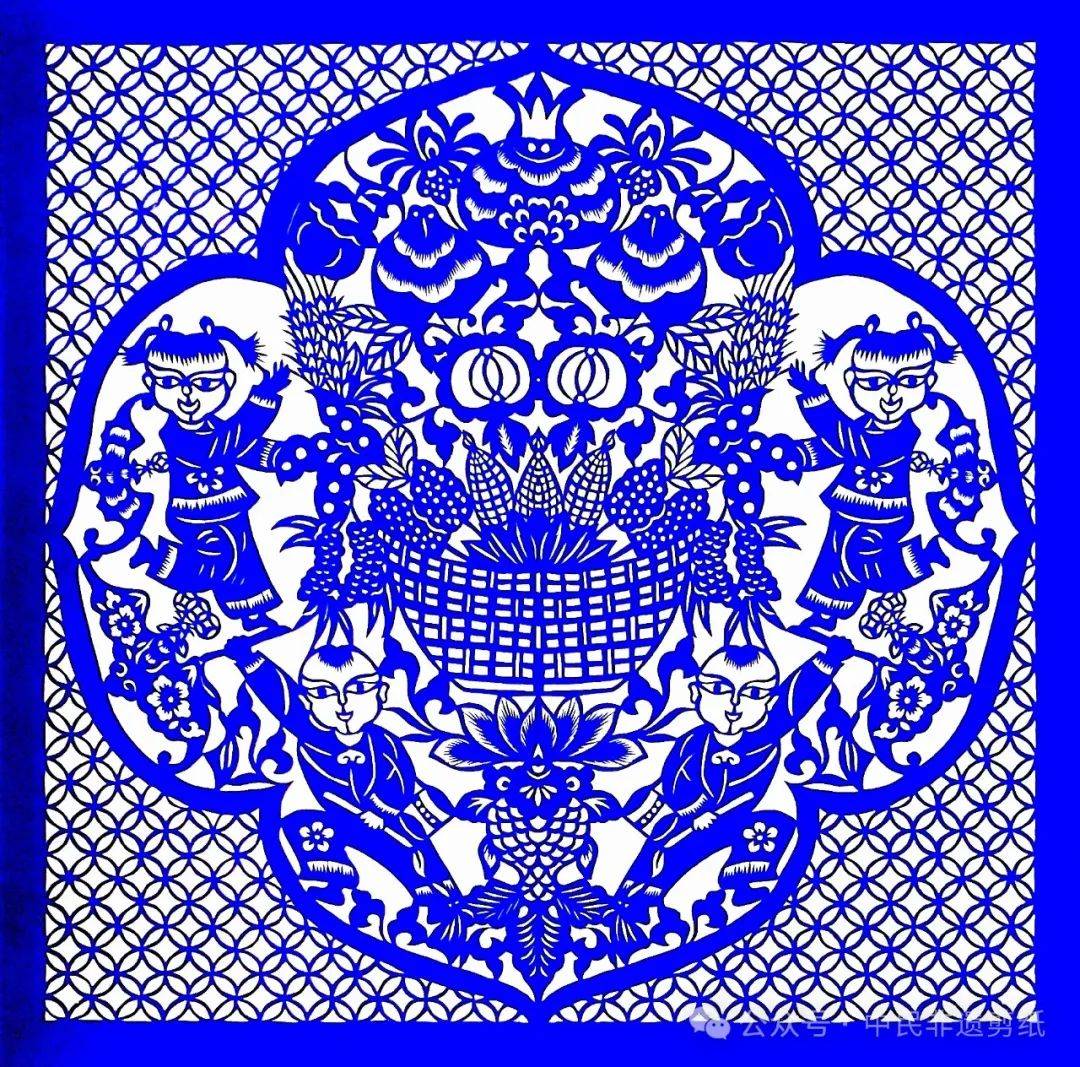 非遗剪纸助力三农扎实推进乡村全面振兴线上展