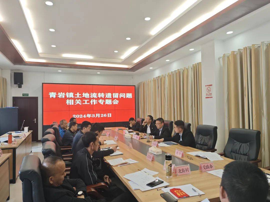 青岩镇一周工作动态324330