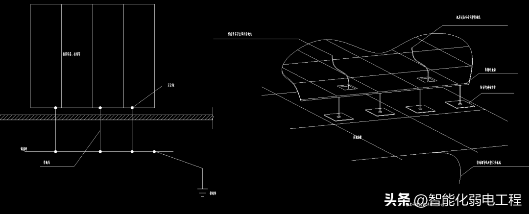 常用的一些智能化弱电工程系统大样图通用型cad图纸素材