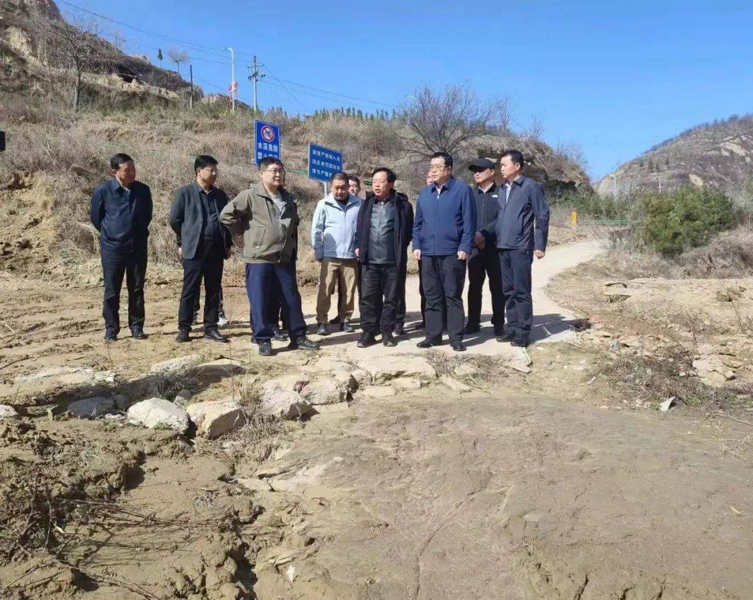 县区快讯市生态环境局来清涧县调研清涧河污染治理工作