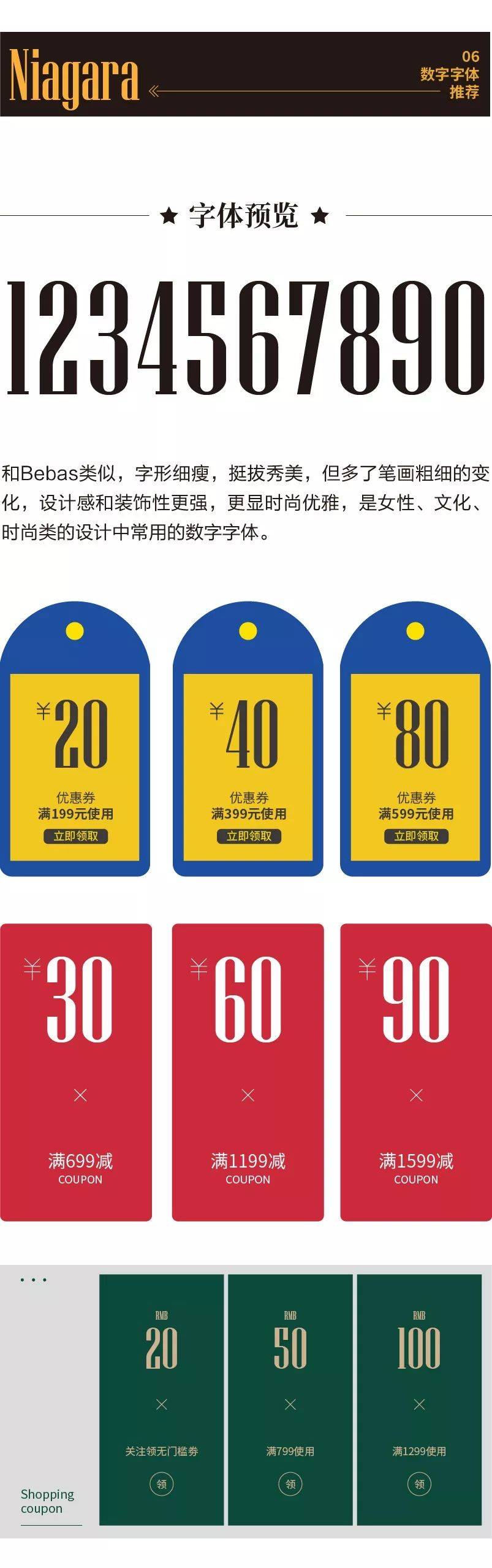 超实用的价格数字字体推荐