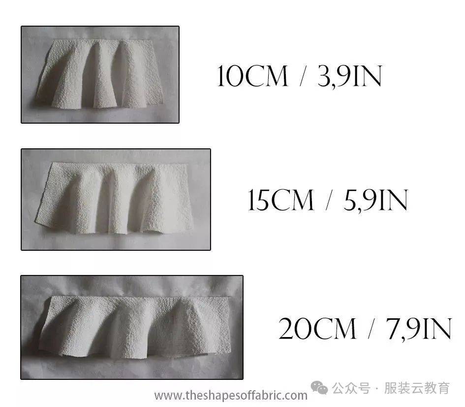 纸样十种荷叶边的纸样画法不会裁的赶快看看吧