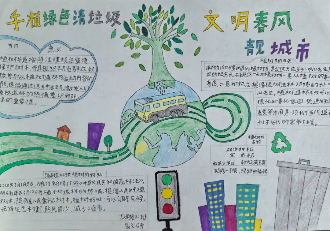 垃圾革命手抄报活动展播开始了快来一起欣赏吧