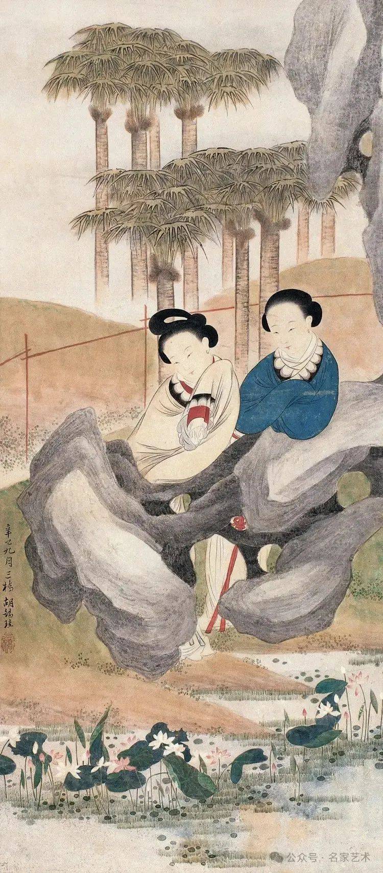 【名品视界】胡锡珪国画作品欣赏