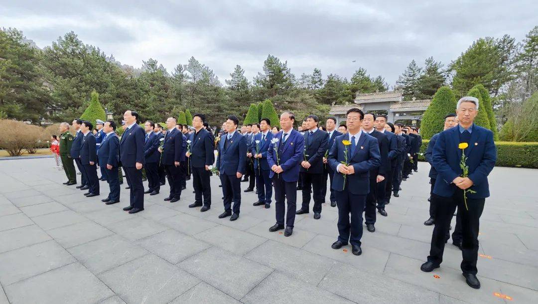 快讯网络中国节清明华池县开展2024年清明祭英烈活动