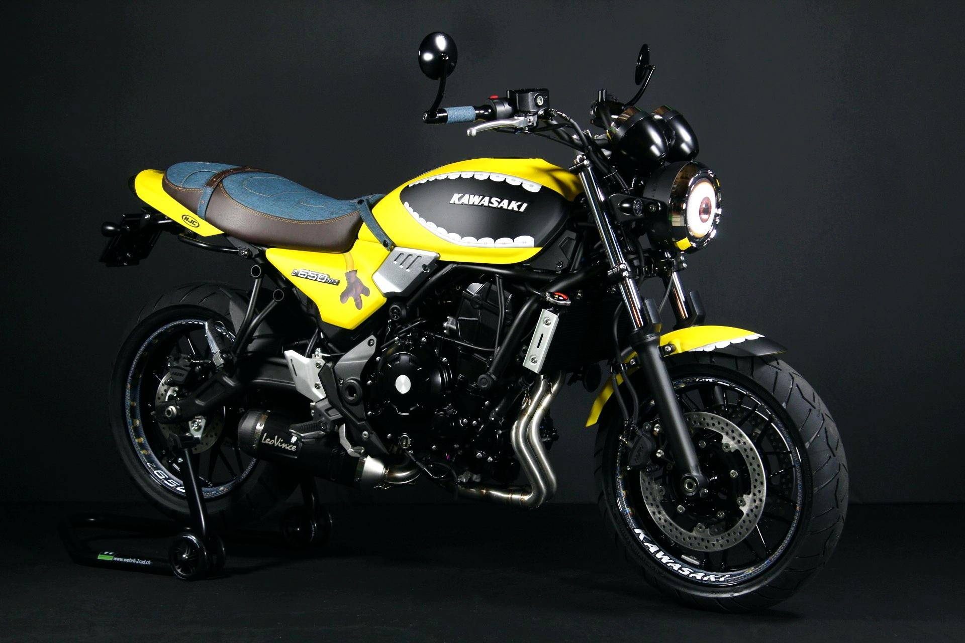 改装:色彩缤纷的 kawasaki 定制_搜狐汽车_搜狐网