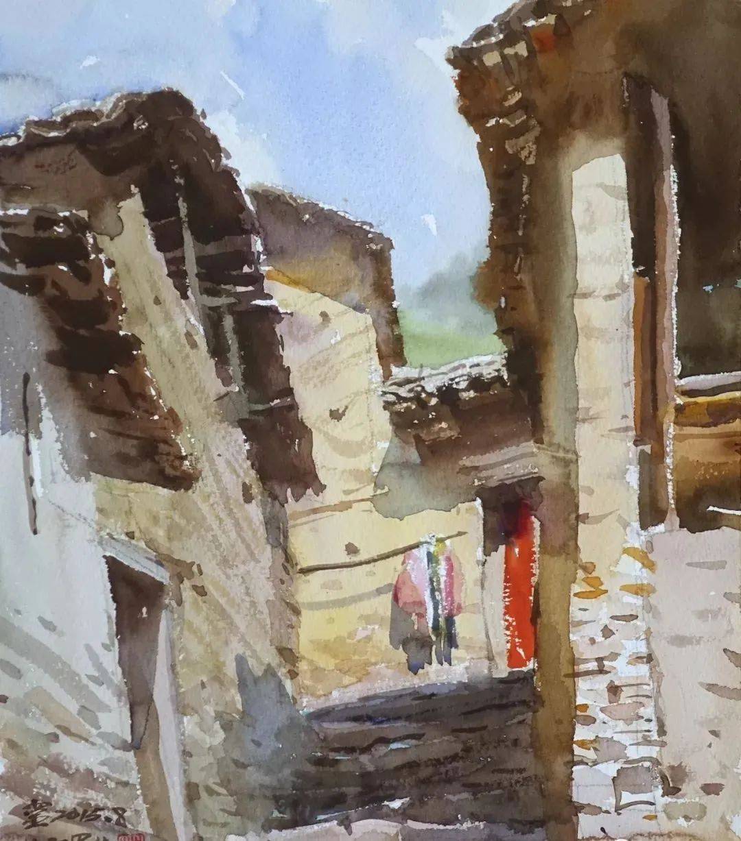 水彩"意象"不是一种风格_林绍灵_创作_宁波