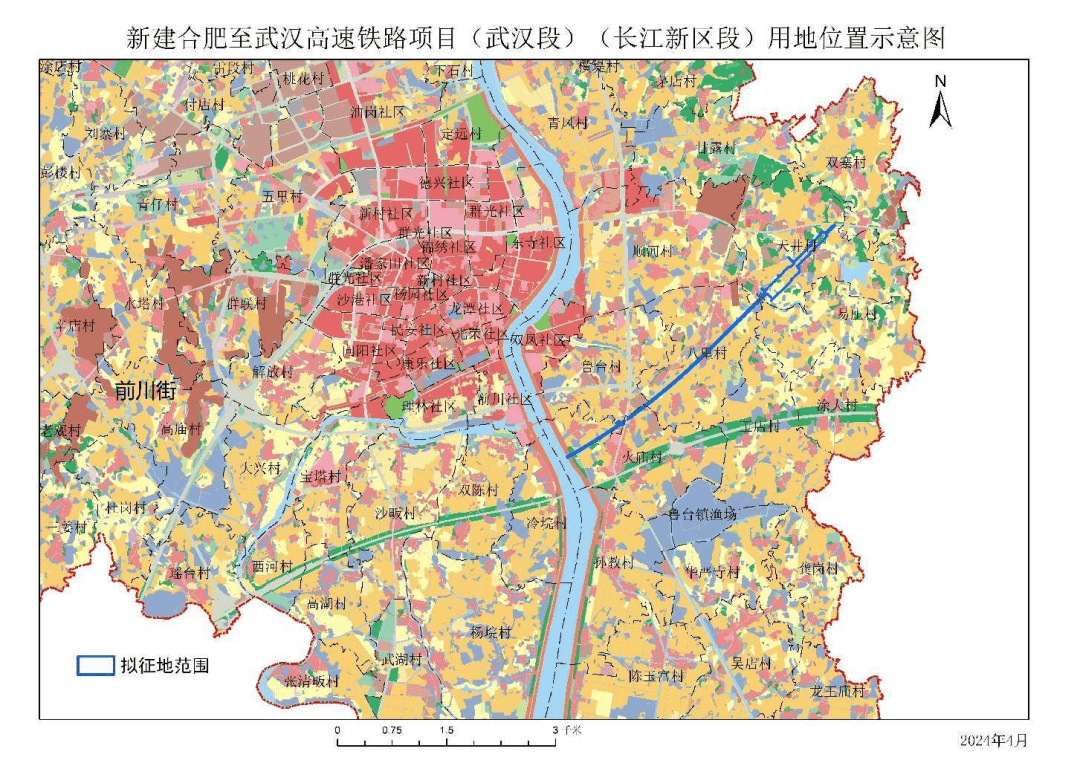 武汉大桥新区规划图图片