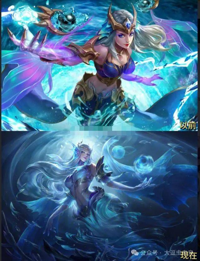 那些年被小王爆改过的美女皮肤海报有没有哪一款是你的意难平