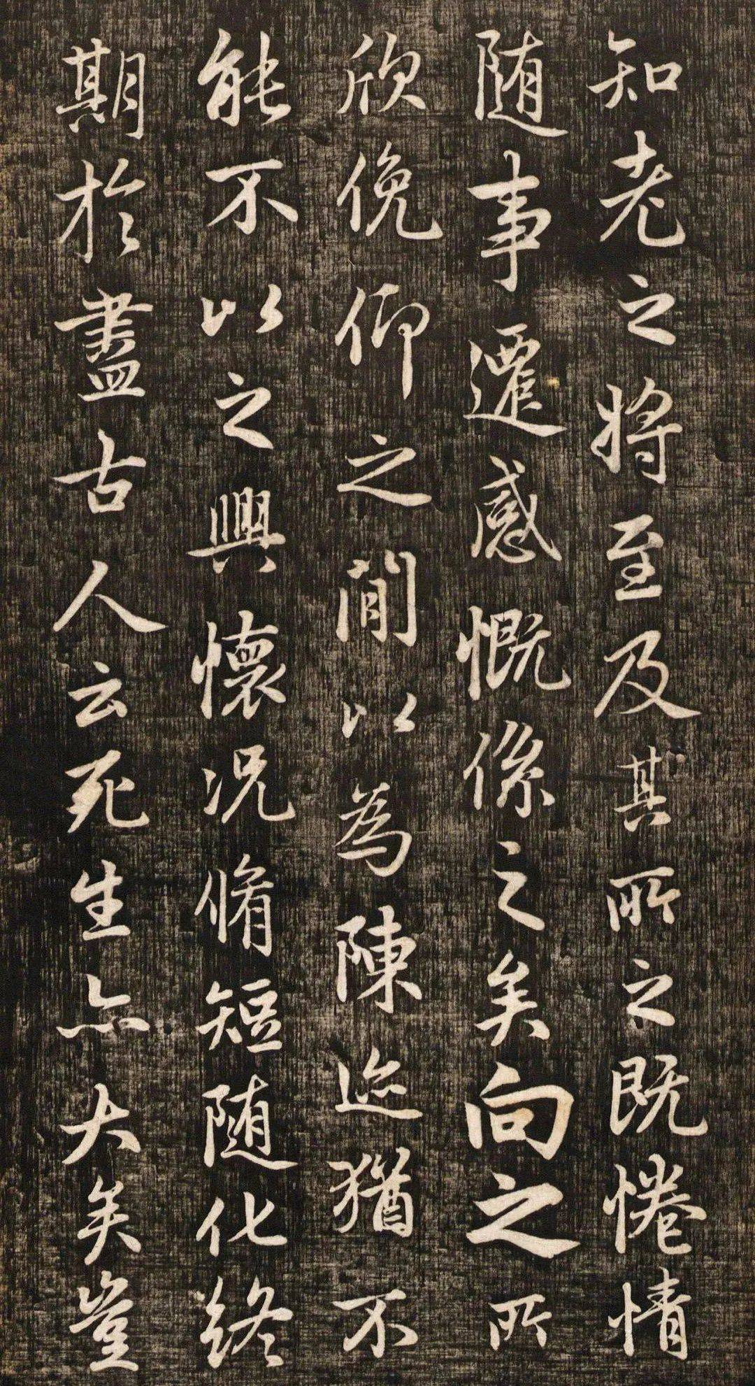 他将钻研兰亭序的诀窍和心得用行书写成了13条注解每一个字都值得学书