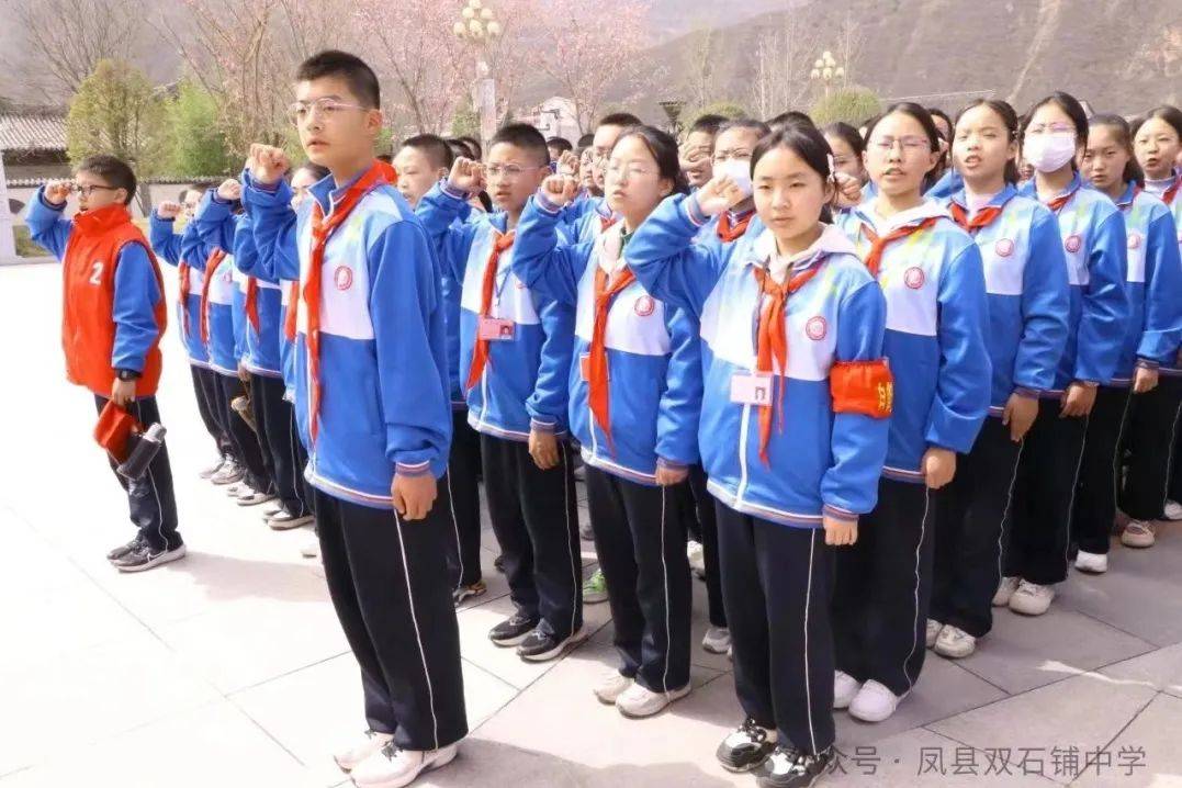 缅怀革命先烈赓续红色血脉宝鸡少先队组织开展清明祭英