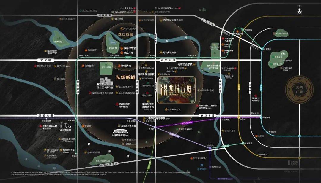 质感领先!成都改善的野心优雅,西悦云庭引动光华新城