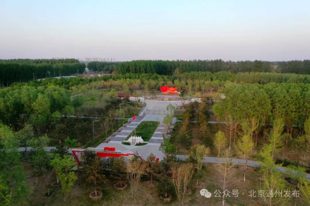 滨水绿带缝合通州与北三县两岸风光_潞城镇_潮白河_规划