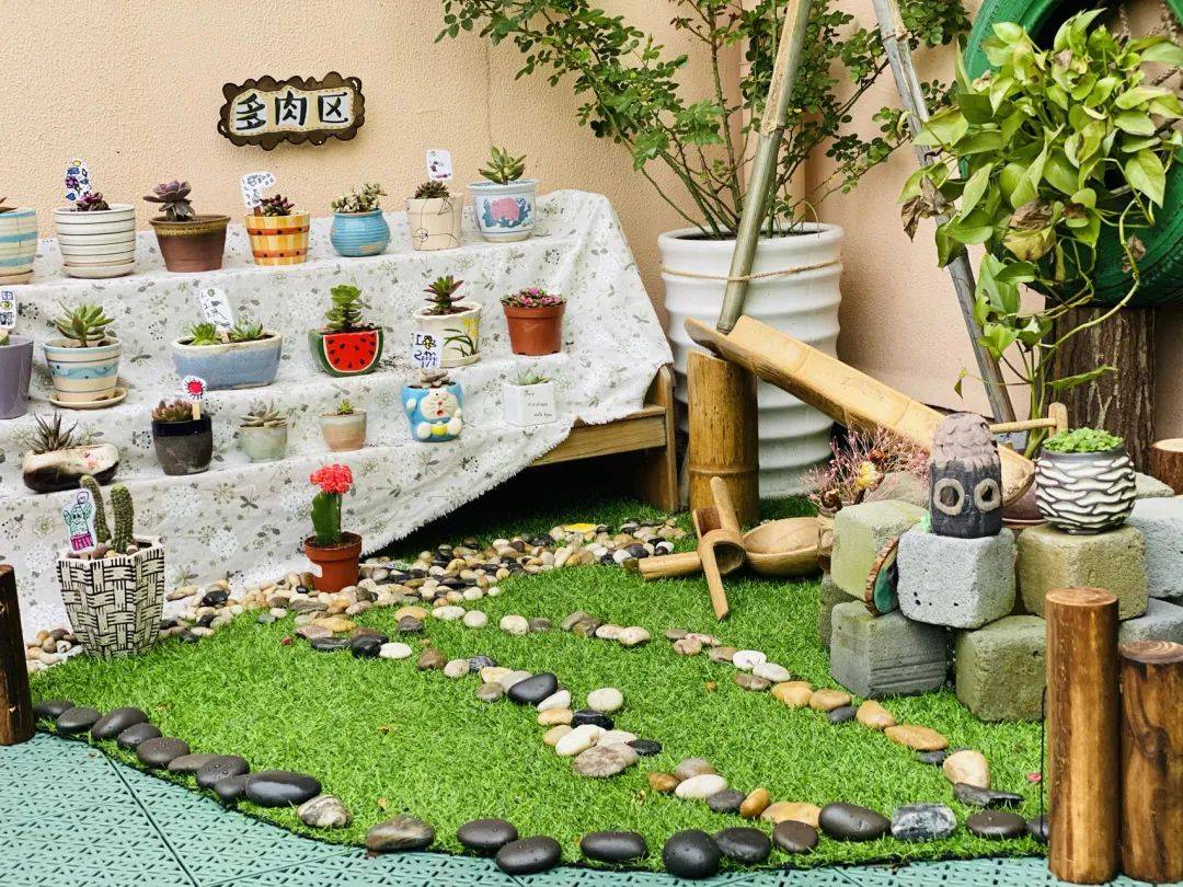 创意环创幼儿园春季植物角环境布置春日美景尽收眼底