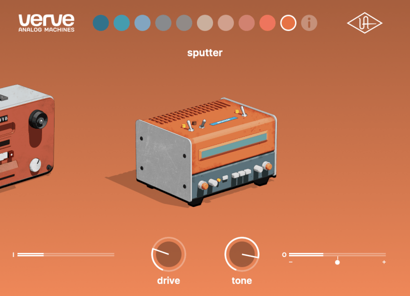 限时免费universalaudio发布新插件verveanalogmachines