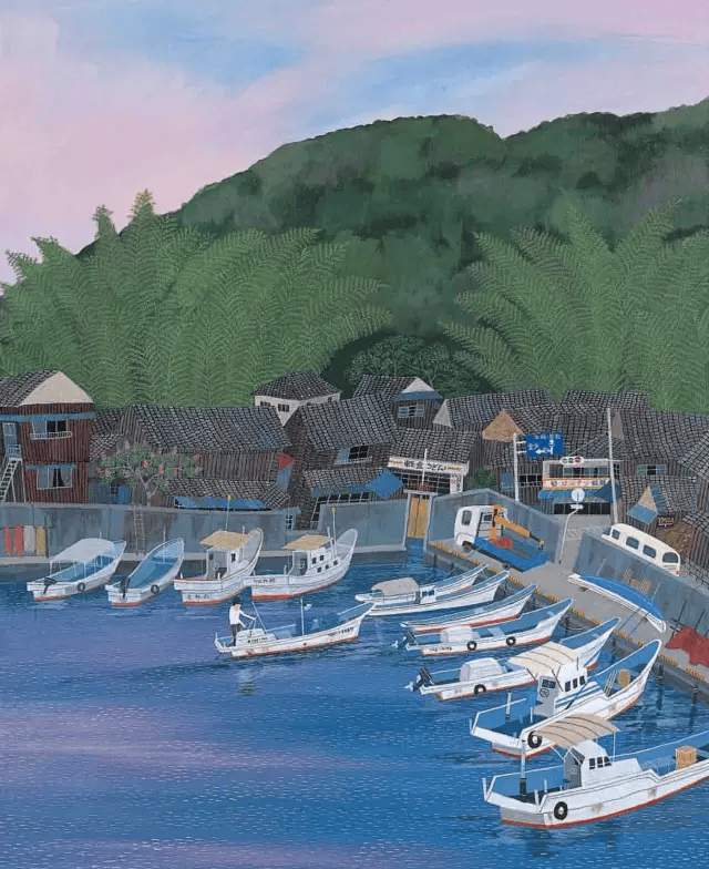 数不尽的田野风情与乡愁思绪_原田泰_日本_艺术