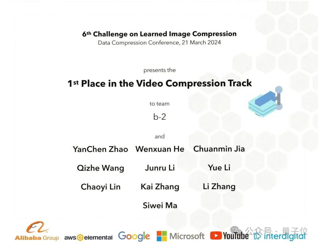 北大火山引擎夺冠clic视频压缩挑战赛结果公布中国团队表现亮眼