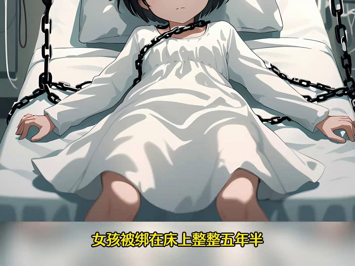 女孩被绑在床上整整五年半,每天都会被抽走一桶鲜血