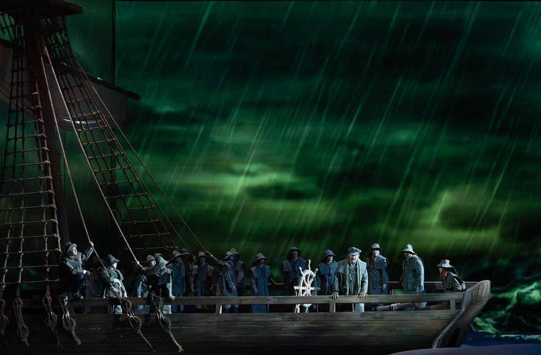 壮观巨船驶上国家大剧院舞台歌剧漂泊的荷兰人第三度上演