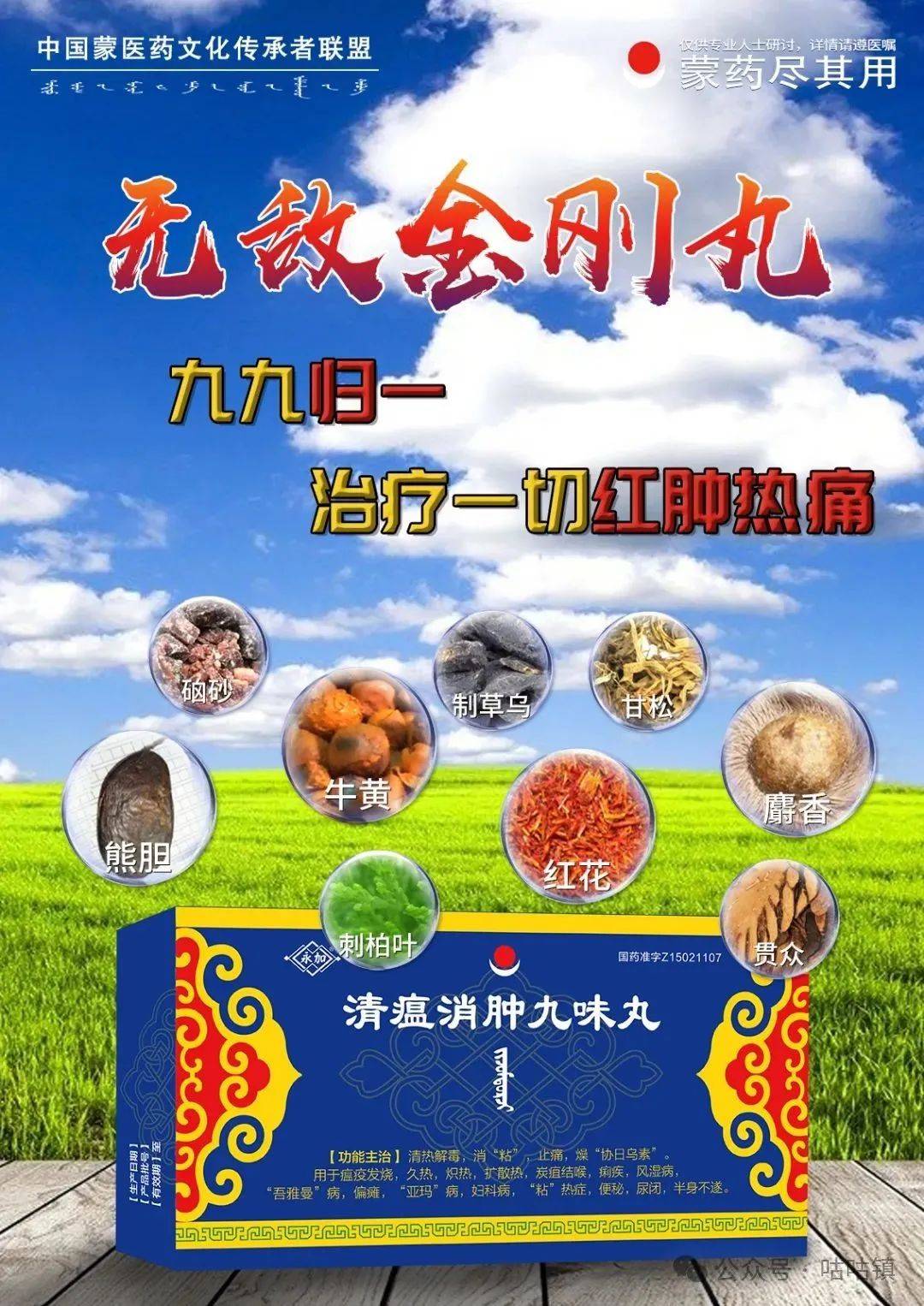 清瘟消肿九味丸