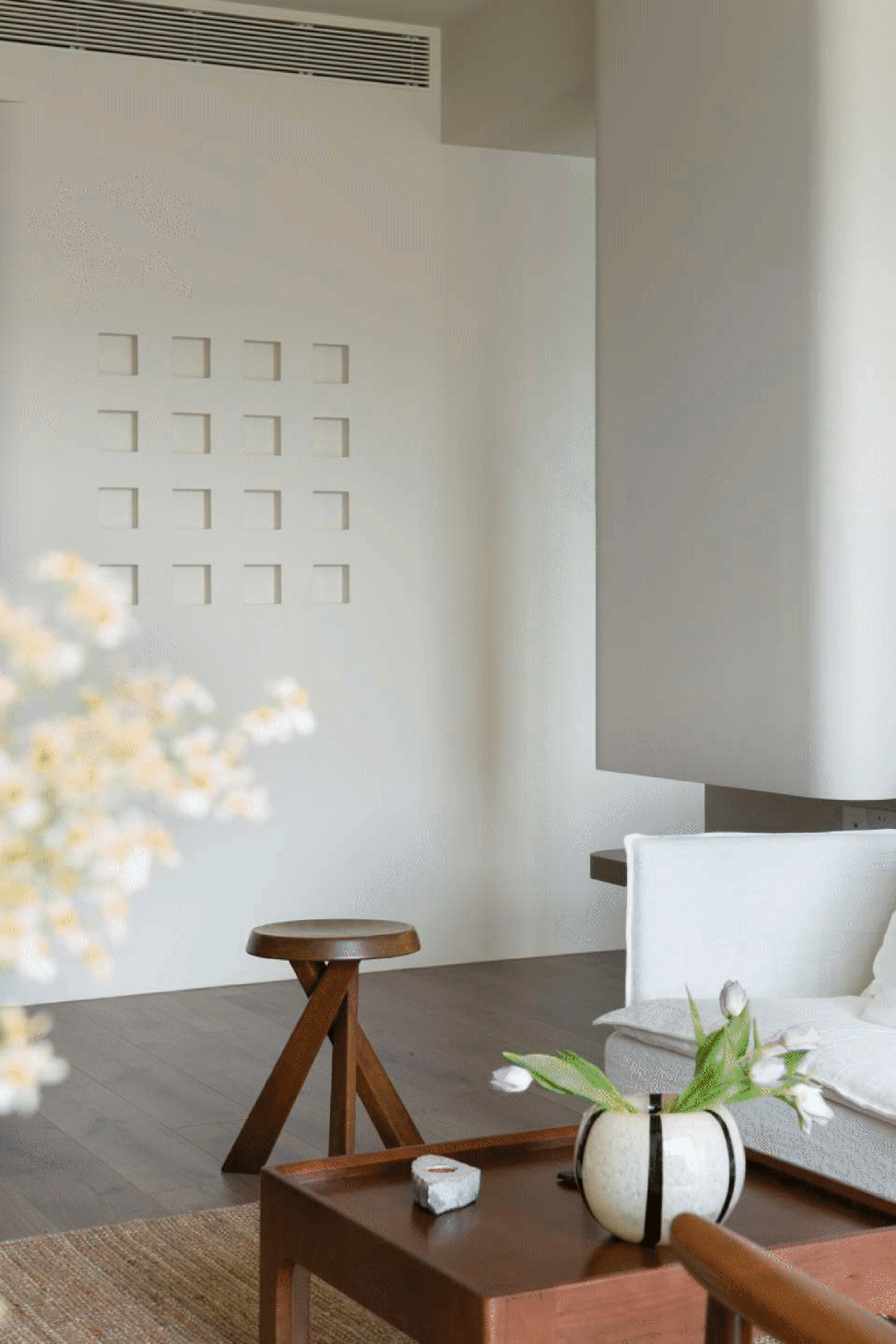 不要餐厅和阳台成都85㎡小家重塑布局极简中古风惊艳所有人