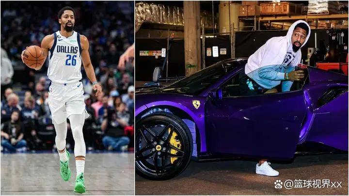 詹姆斯拥有数十台豪华汽车,其中有一台保时捷918spider,而本西蒙斯一