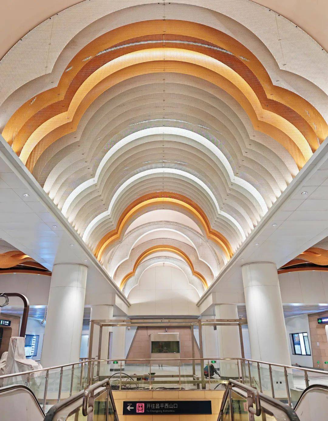 多图实拍蓟门桥站抢先看