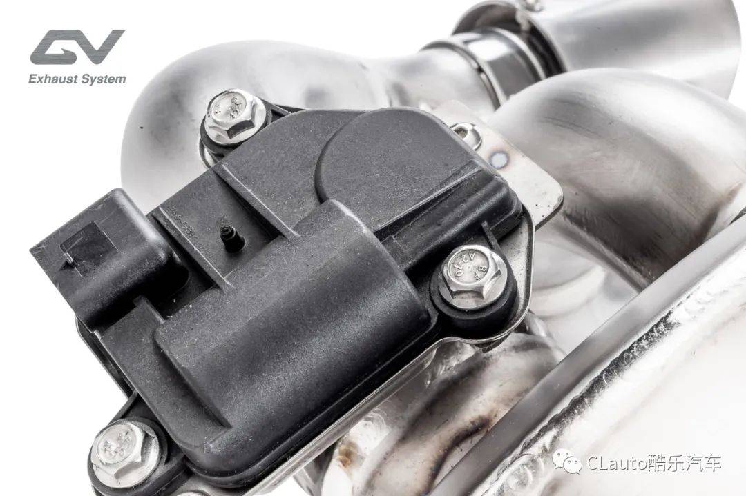 原装位gv钛合金排气中尾段,声音悦耳,排气顺畅,原厂阀门,焊工精良