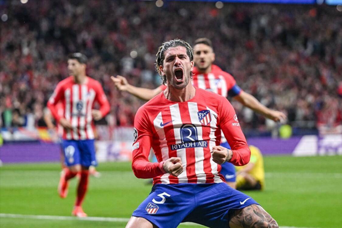 德保罗闪电破门,马竞主场2