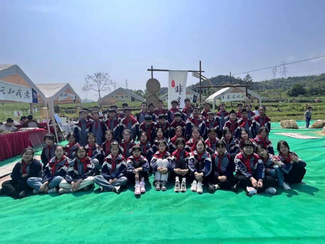 校园风采90丨石室小学行在乡间鱼乐无穷