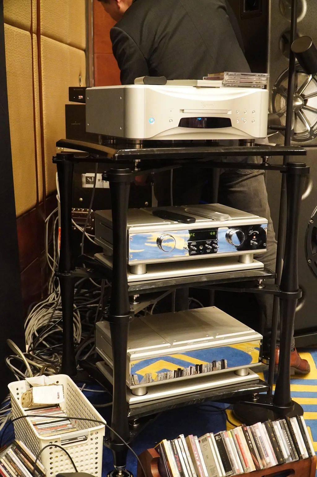 展会现场672024siav第31届上海国际高级hifi演示会上