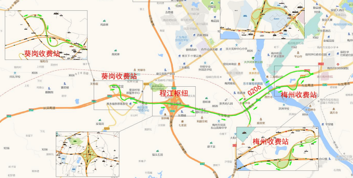 重要提醒19日至20日s19梅汕高速多个车道临时封闭
