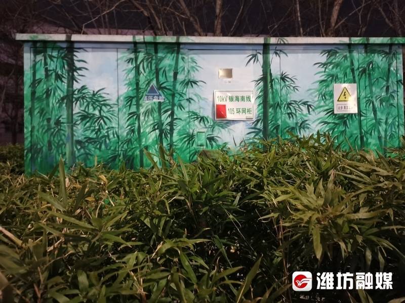 部门围绕"一段一主题,一段一故事",对城区各类强弱电箱体加以彩绘装饰