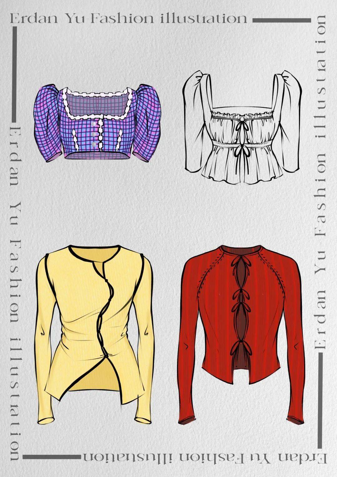 82款女装款式图示例_versace_服装_系列