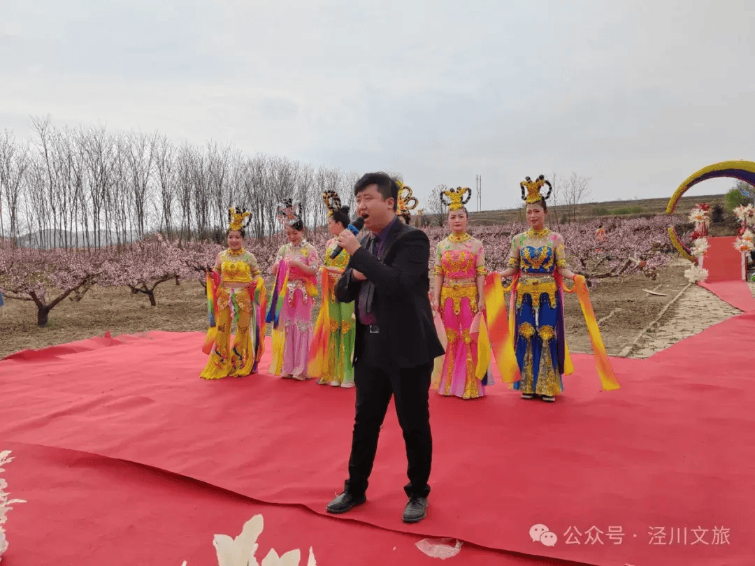 走进王母故里相约蟠桃花海泾川县第二届桃花节文化旅游系列活动开幕