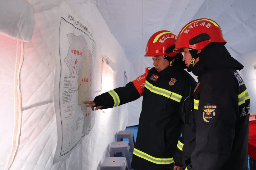 大兴安岭消防救援支队开展森林草原火灾扑救实战拉动演练