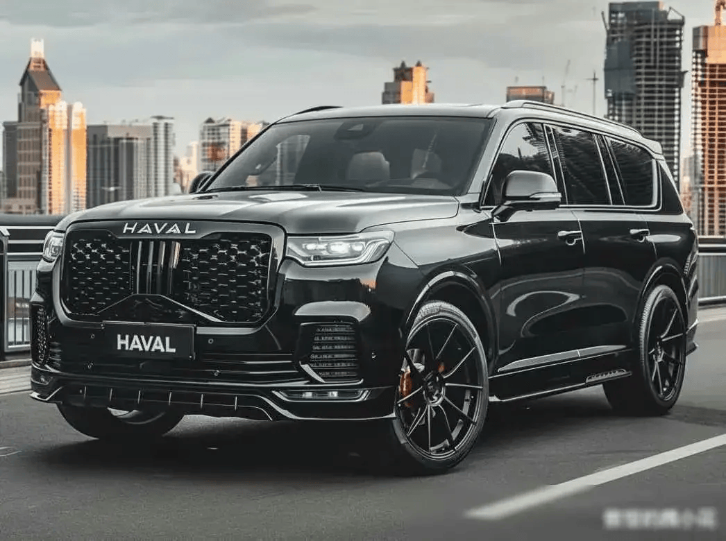 7年磨一剑!新款哈弗h8渲染图亮相,普拉多要有压力了