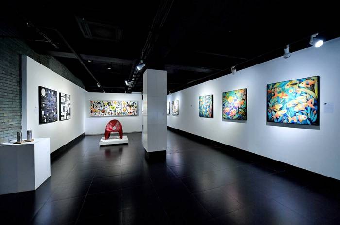 科技与艺术融合时间云朵ai生成艺术展在锦江区开幕