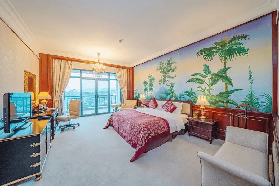 嗨翻五一一口价799元入住清远恒大酒店高级山景房海鲜自助晚餐中西式