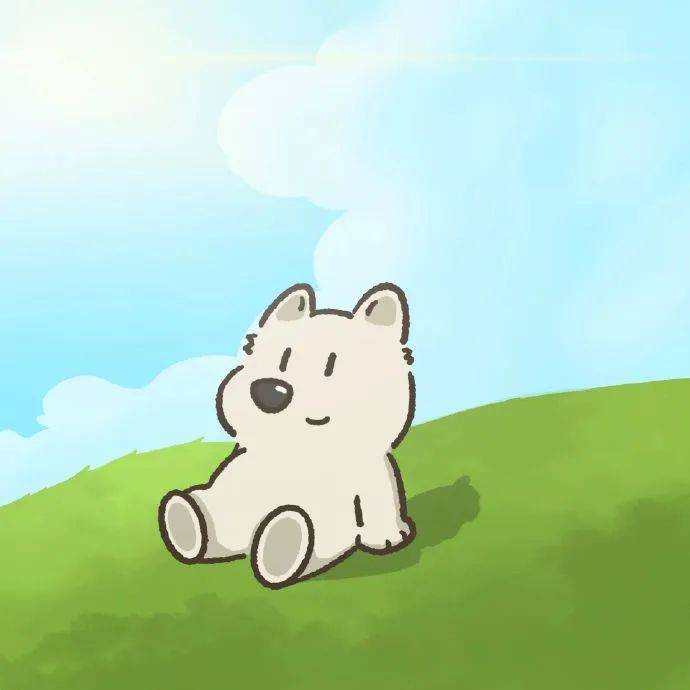 头像丨可爱笨蛋帽帽狗头像